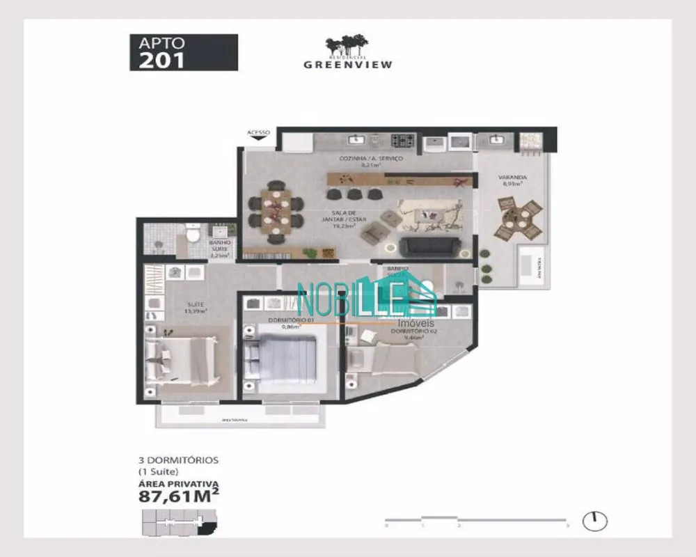 Apartamento, 2 quartos, 76 m² - Foto 20