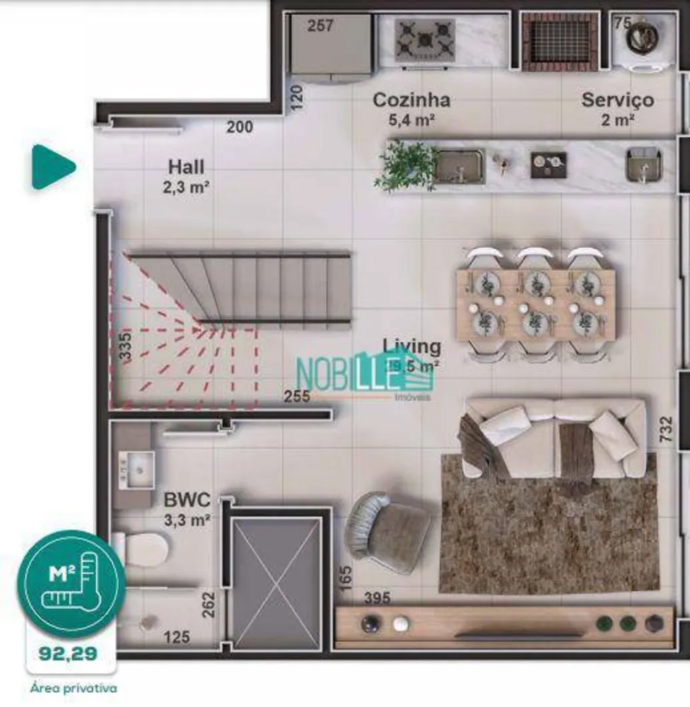 Apartamento, 2 quartos, 92 m² - Foto 19