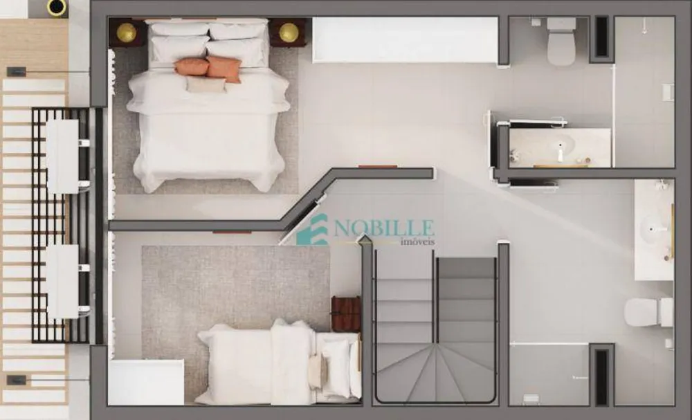 Apartamento, 2 quartos, 83 m² - Foto 6