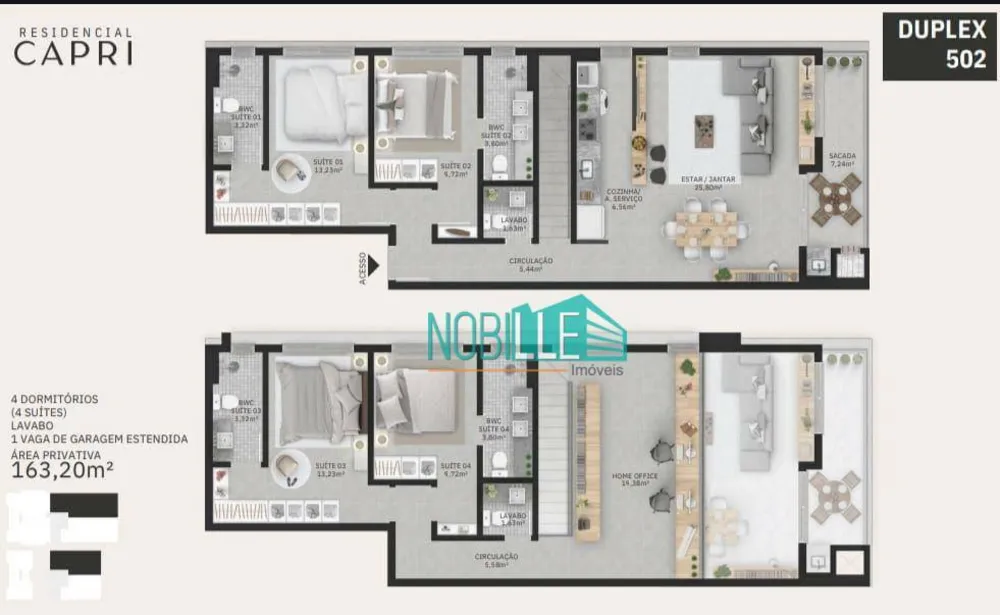 Apartamento, 3 quartos, 94 m² - Foto 5