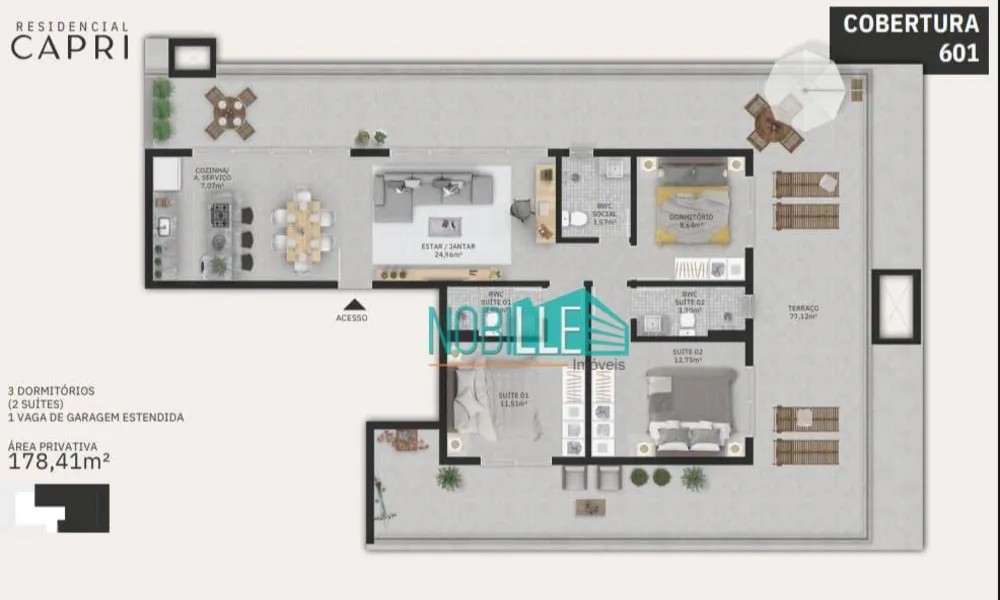Apartamento, 3 quartos, 94 m² - Foto 10