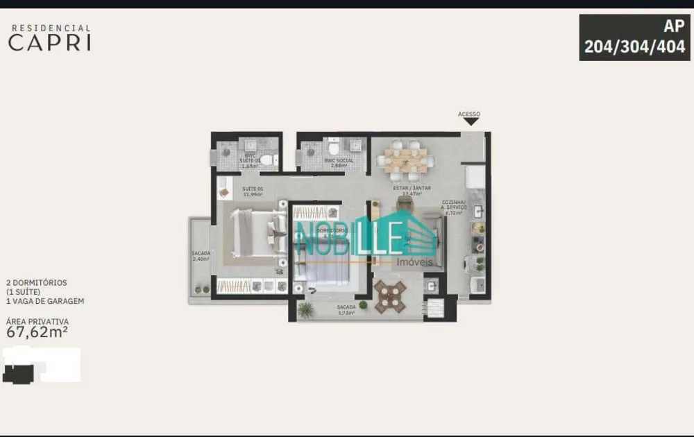 Apartamento, 3 quartos, 94 m² - Foto 9