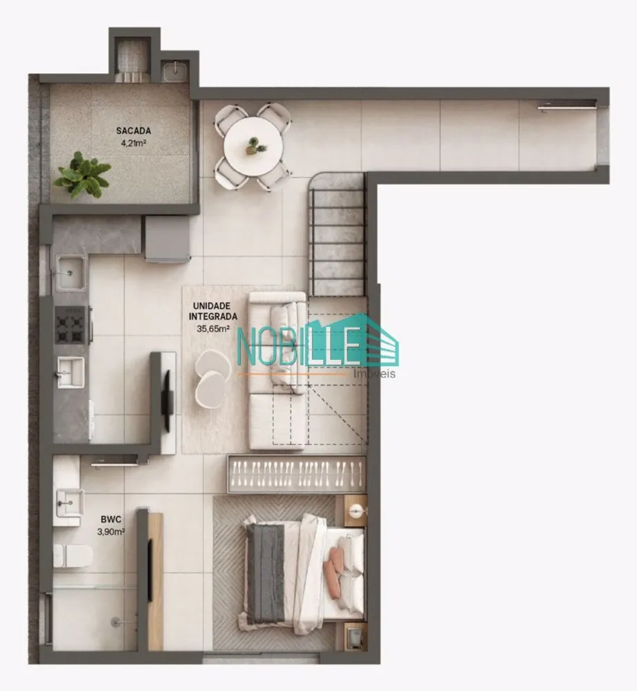 Apartamento, 2 quartos, 76 m² - Foto 2