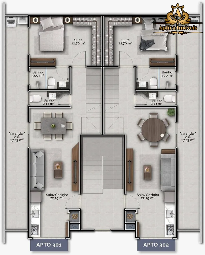 Apartamento, 2 quartos, 70 m² - Foto 11