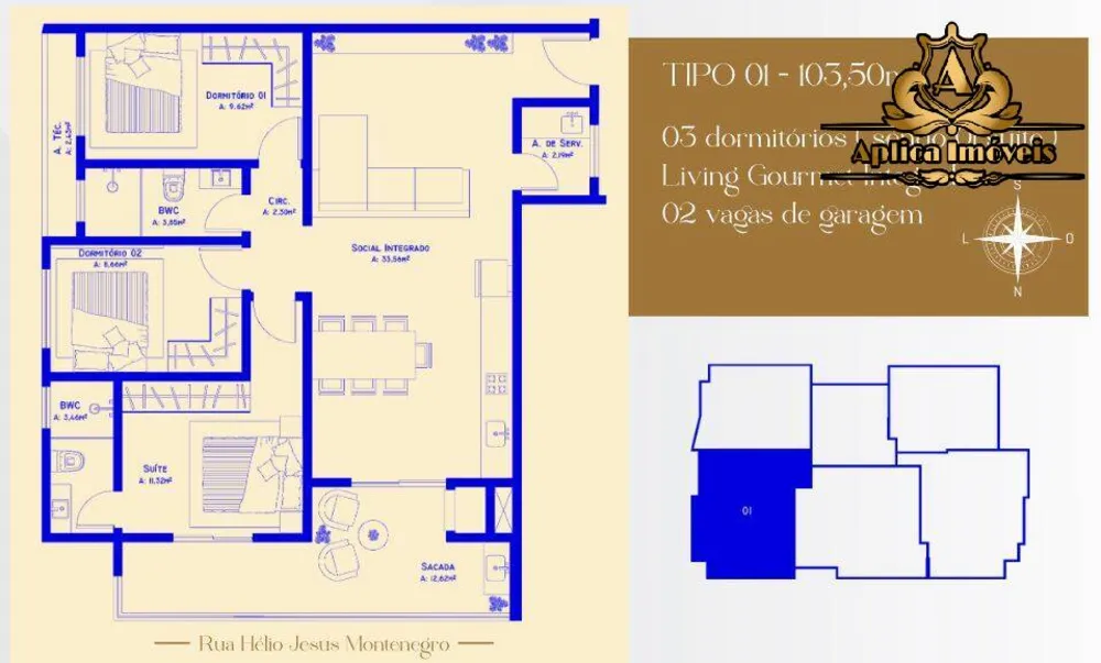 Apartamento, 2 quartos, 71 m² - Foto 4