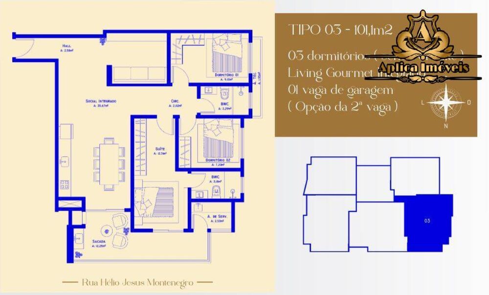 Apartamento, 2 quartos, 71 m² - Foto 4