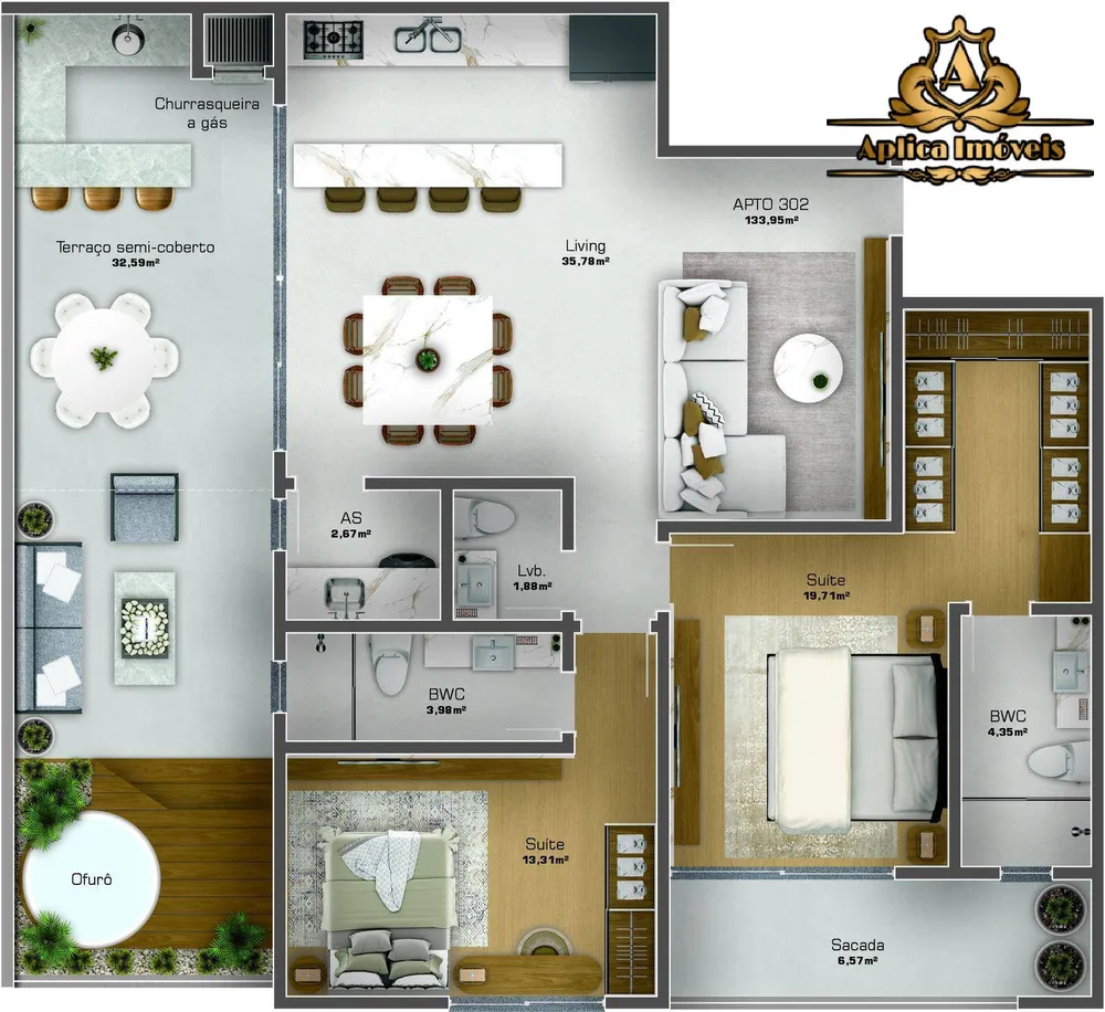 Apartamento, 2 quartos, 84 m² - Foto 11