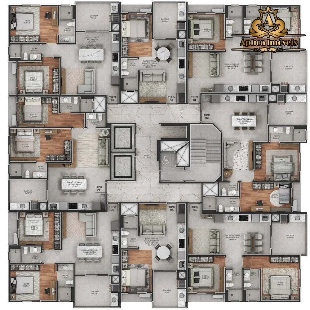 Apartamento, 2 quartos, 72 m² - Foto 11