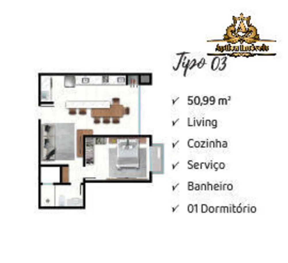 Apartamento, 2 quartos, 75 m² - Foto 7