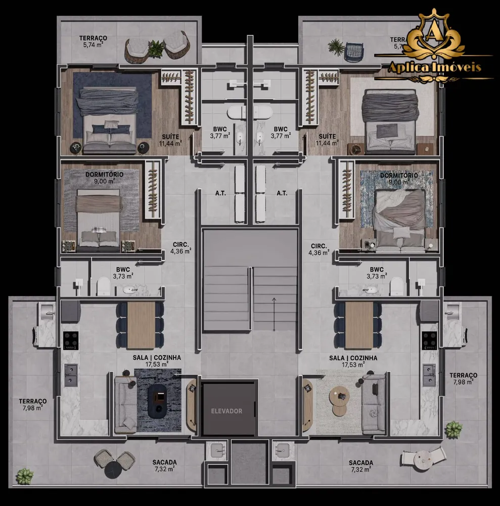 Apartamento, 2 quartos - Foto 7