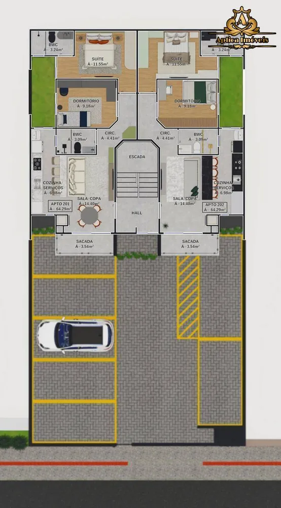 Apartamento, 2 quartos, 60 m² - Foto 5