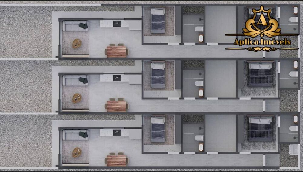 Casa, 3 quartos, 60 m² - Foto 4