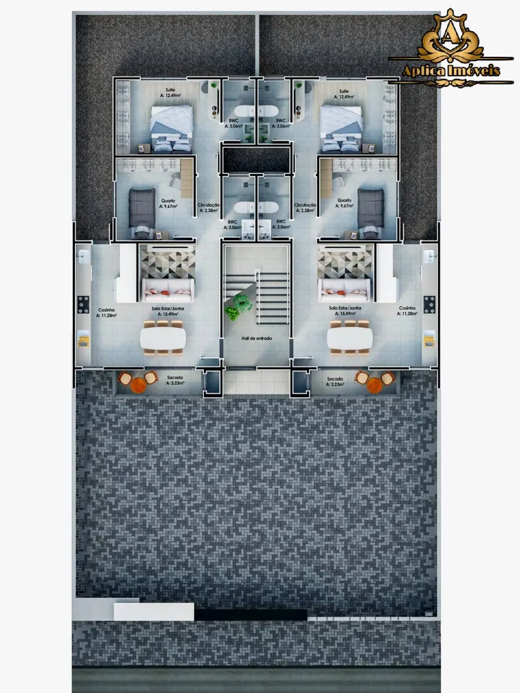Apartamento, 2 quartos, 70 m² - Foto 6