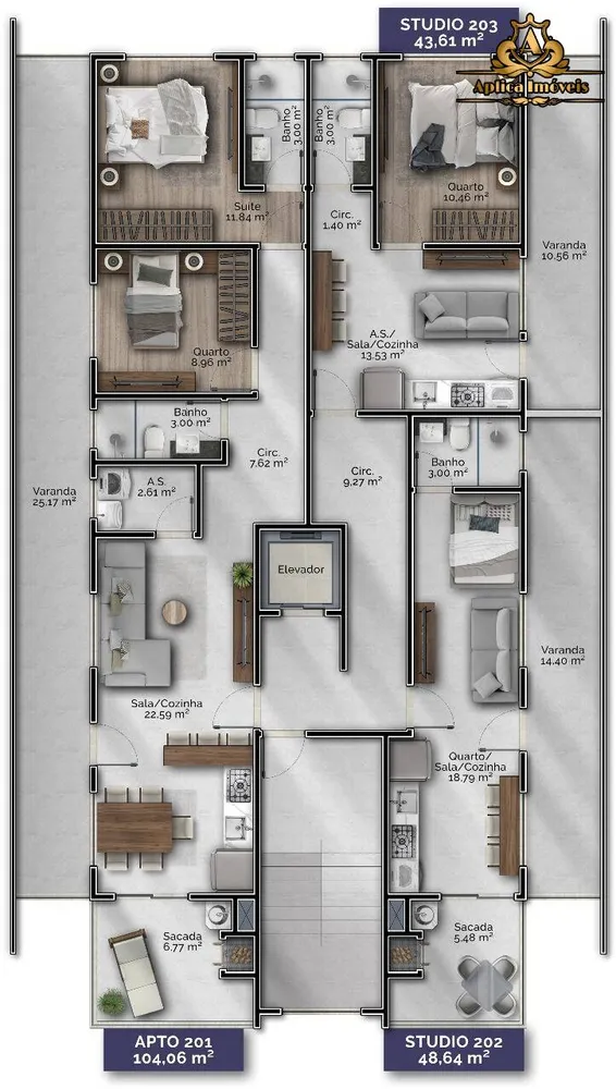 Apartamento, 2 quartos, 75 m² - Foto 7