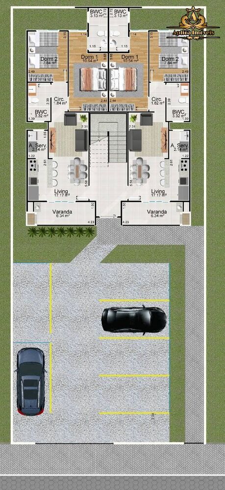 Apartamento, 2 quartos, 59 m² - Foto 3