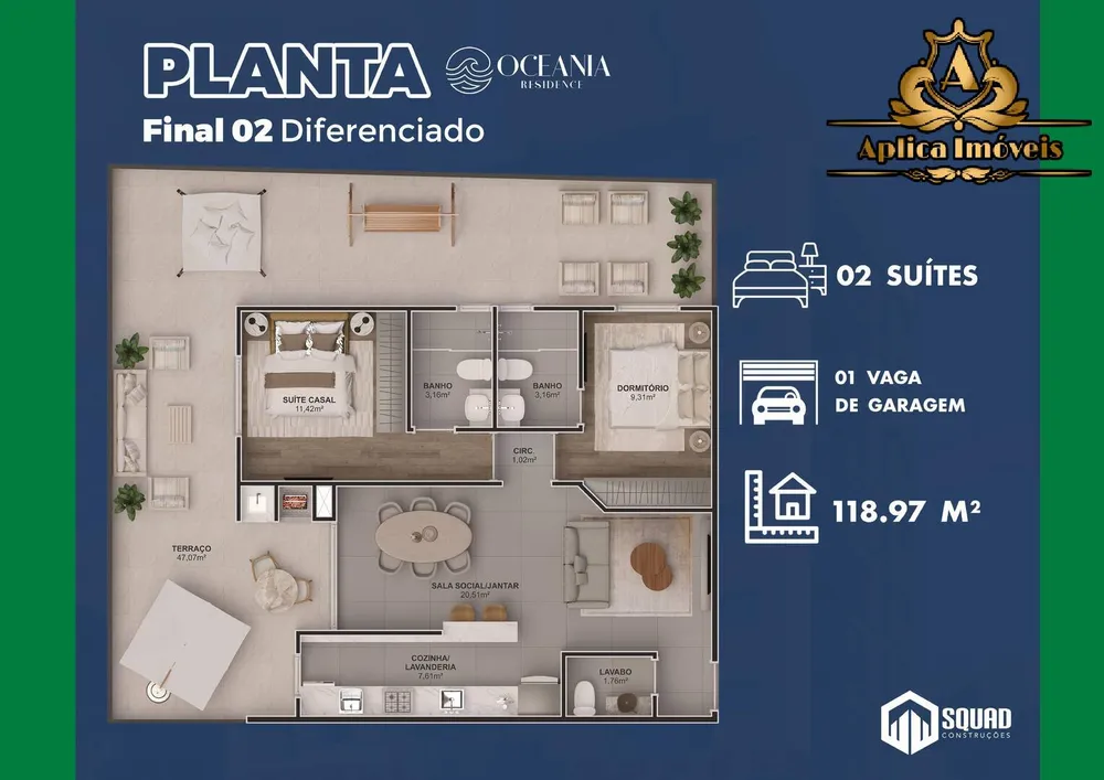 Apartamento, 2 quartos, 62 m² - Foto 10