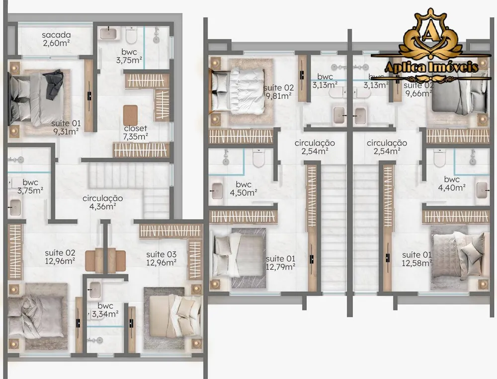 Casa, 2 quartos, 93 m² - Foto 8