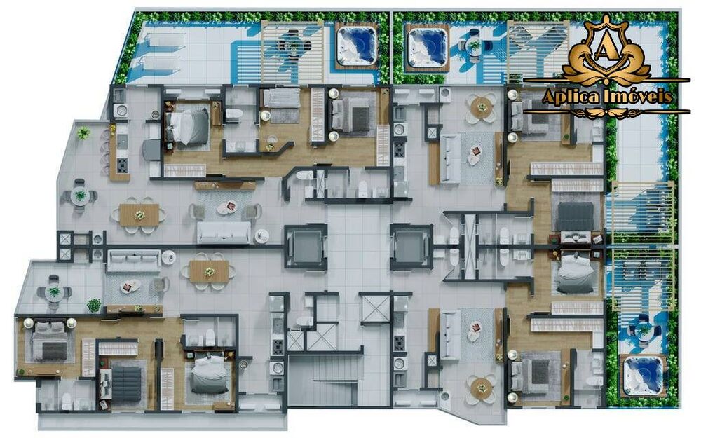 Apartamento, 2 quartos, 74 m² - Foto 2