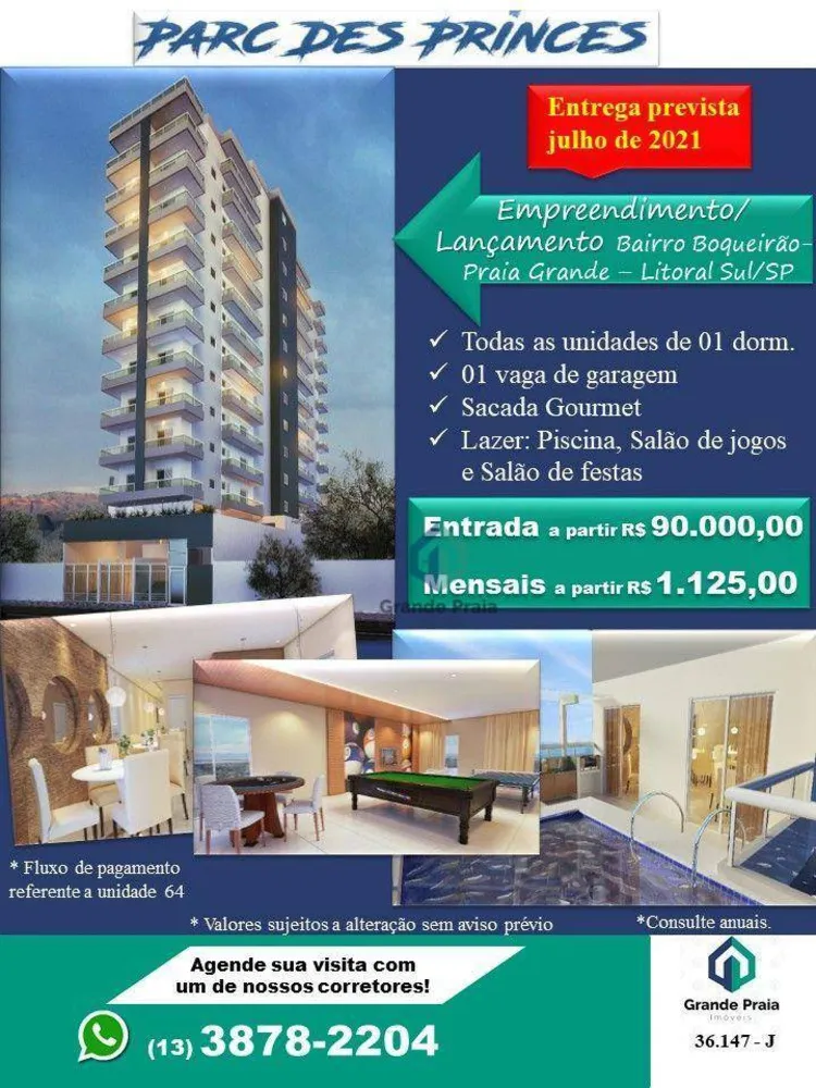 Apartamento, 1 quarto, 39 m² - Foto 1