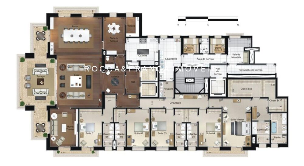 Apartamento, 4 quartos, 512 m² - Foto 2