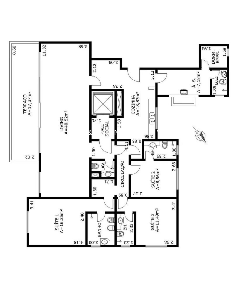 Apartamento, 3 quartos, 167 m² - Foto 19