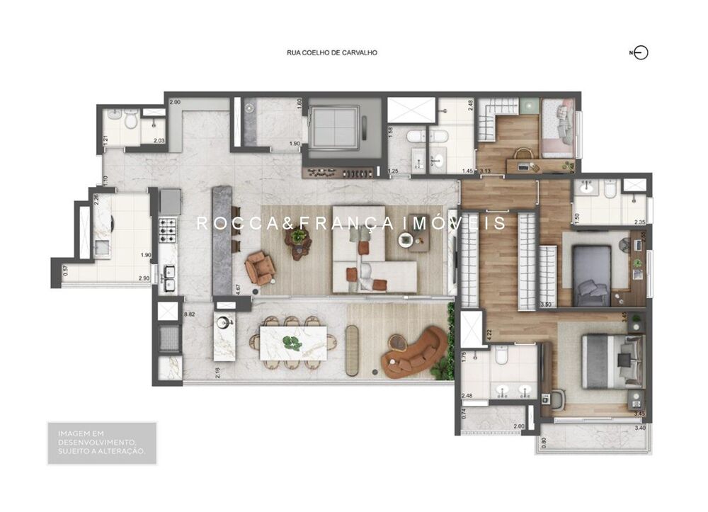 Apartamento, 3 quartos, 180 m² - Foto 7