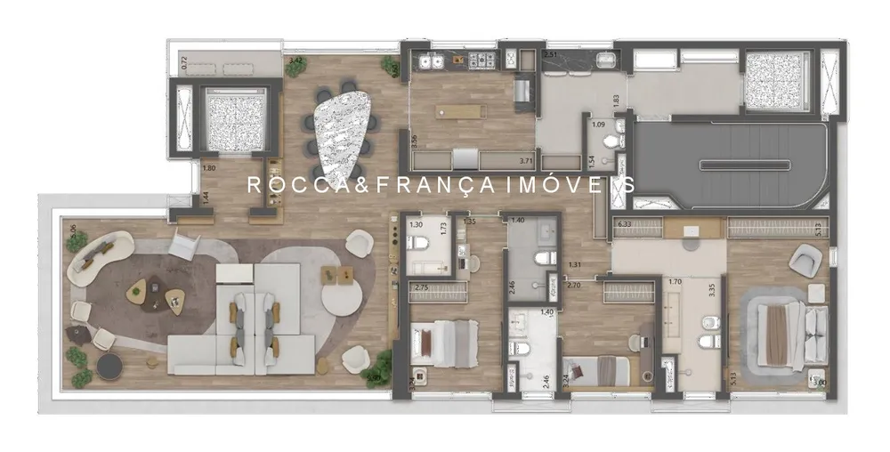 Apartamento, 3 quartos, 185 m² - Foto 11