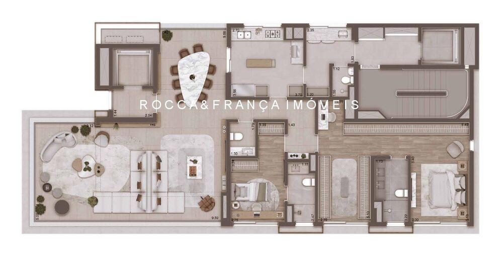 Apartamento, 3 quartos, 185 m² - Foto 4