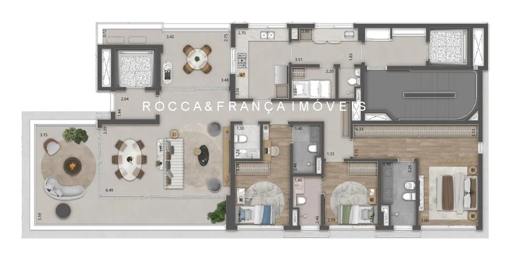 Apartamento, 3 quartos, 185 m² - Foto 19