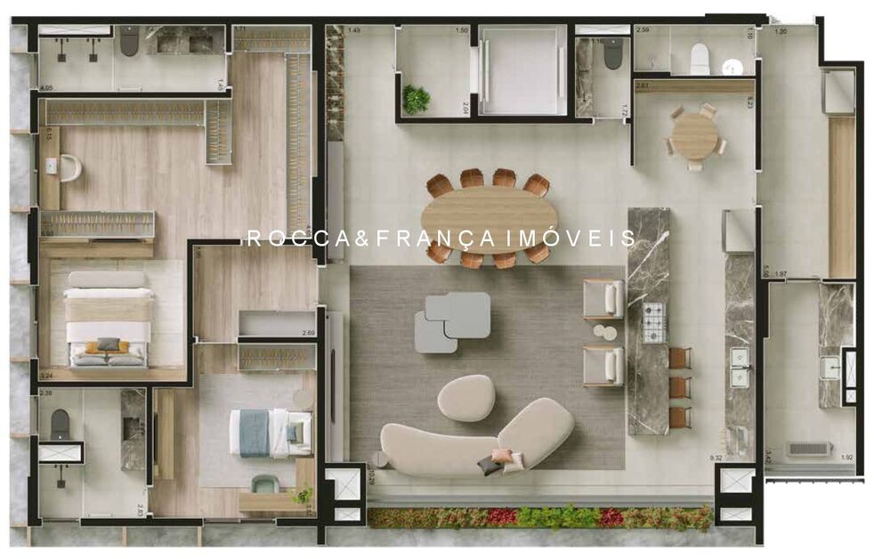 Apartamento, 3 quartos, 237 m² - Foto 24