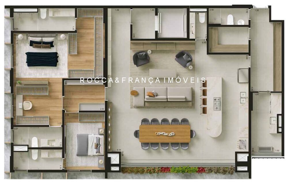Apartamento, 3 quartos, 237 m² - Foto 13