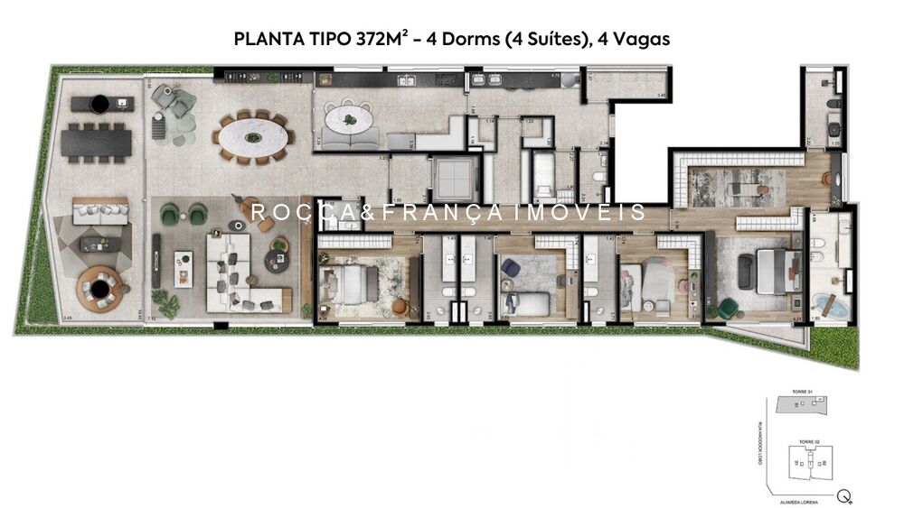 Apartamento, 4 quartos, 517 m² - Foto 15