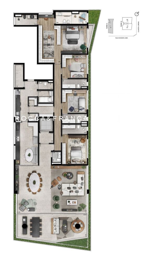 Apartamento, 4 quartos, 517 m² - Foto 9