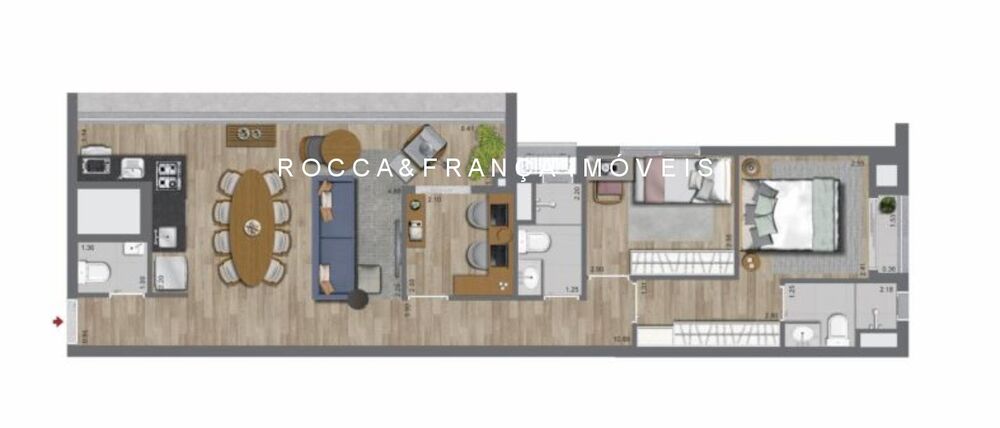 Apartamento, 2 quartos, 71 m² - Foto 10