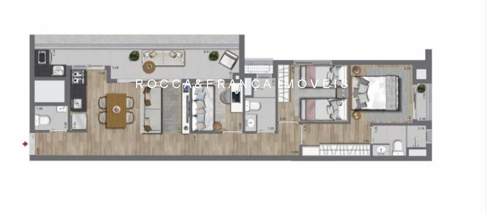 Apartamento, 2 quartos, 71 m² - Foto 1