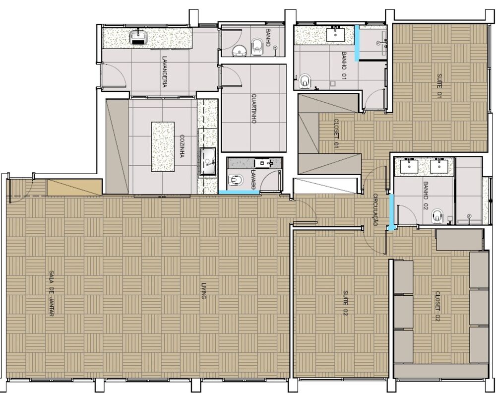Apartamento, 2 quartos, 157 m² - Foto 7