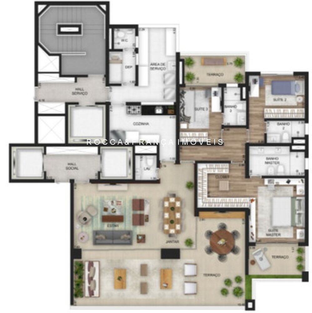 Apartamento, 3 quartos, 208 m² - Foto 24