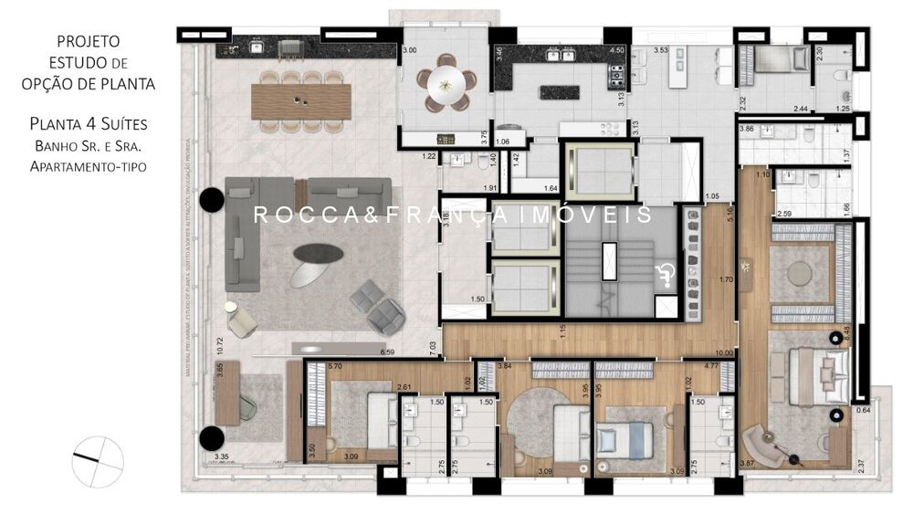 Apartamento, 4 quartos, 335 m² - Foto 17