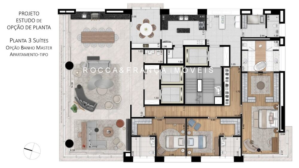 Apartamento, 4 quartos, 335 m² - Foto 1