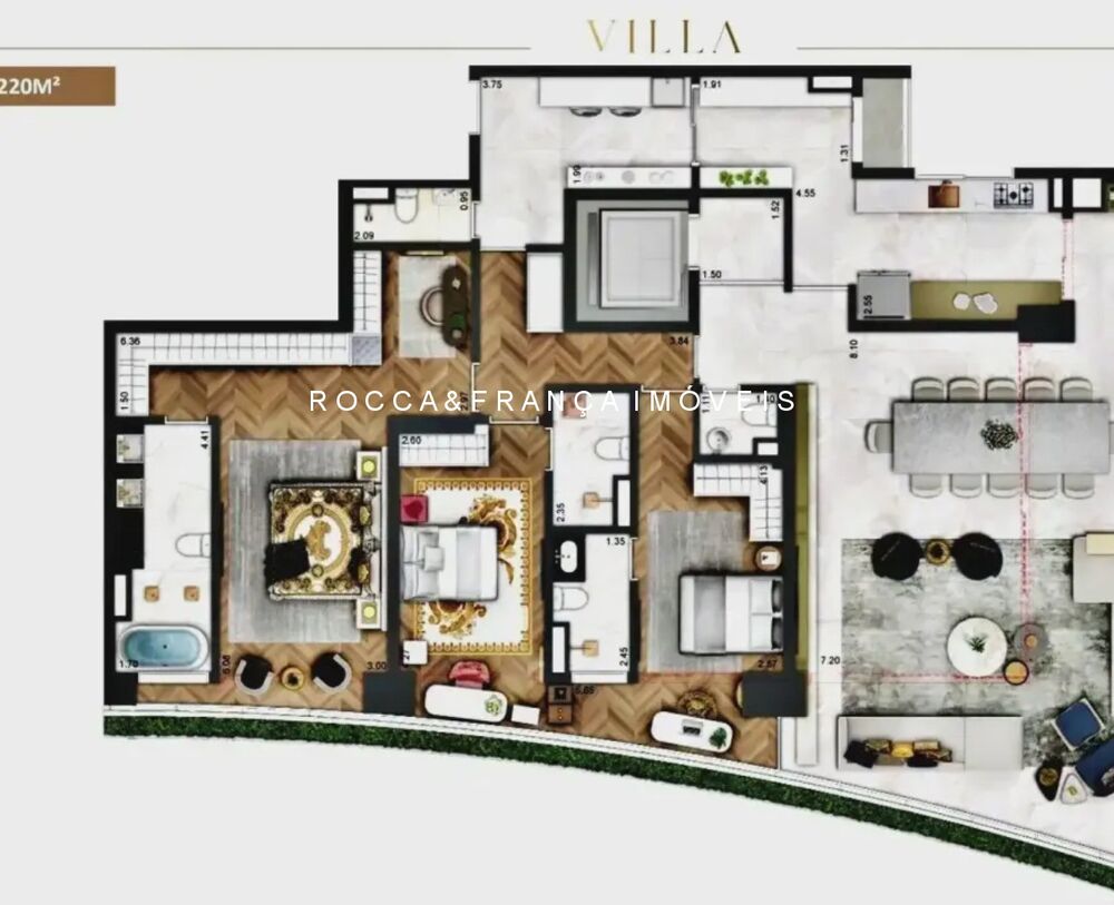 Apartamento, 3 quartos, 220 m² - Foto 8