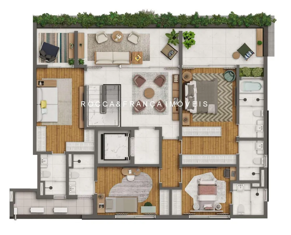 Cobertura, 4 quartos, 338 m² - Foto 15