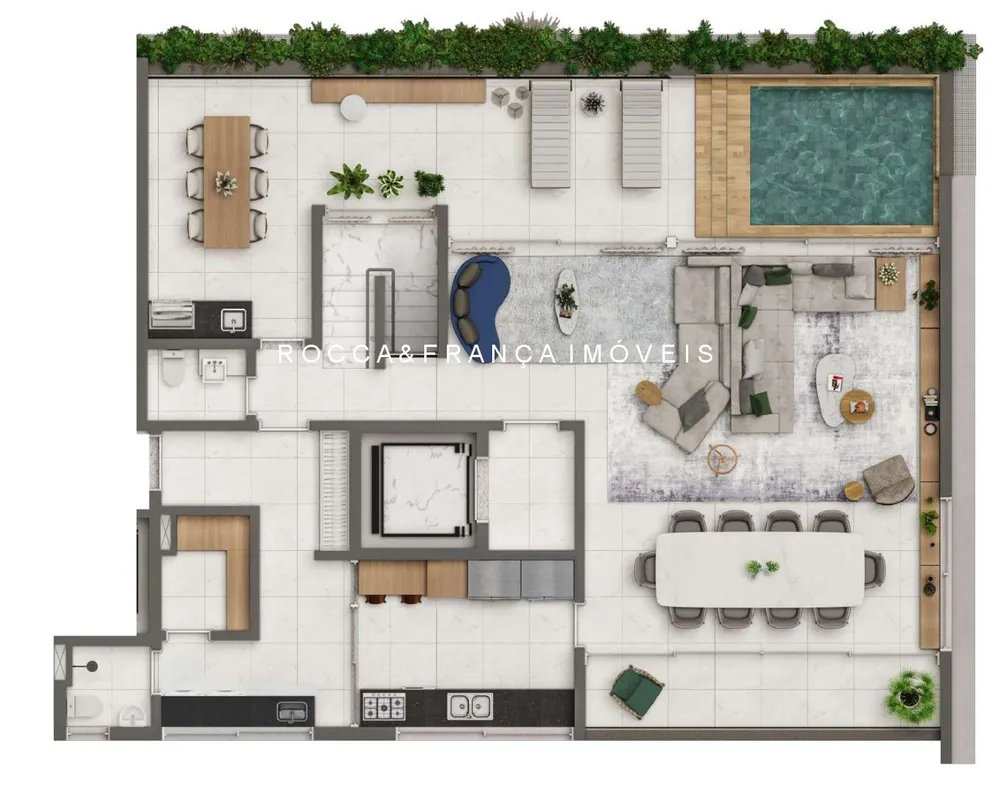 Cobertura, 4 quartos, 338 m² - Foto 4