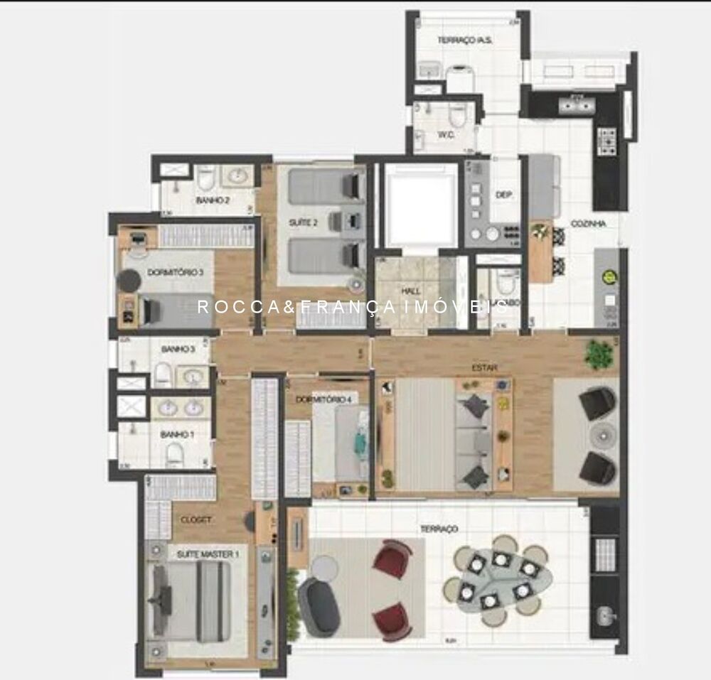 Apartamento, 3 quartos, 163 m² - Foto 19