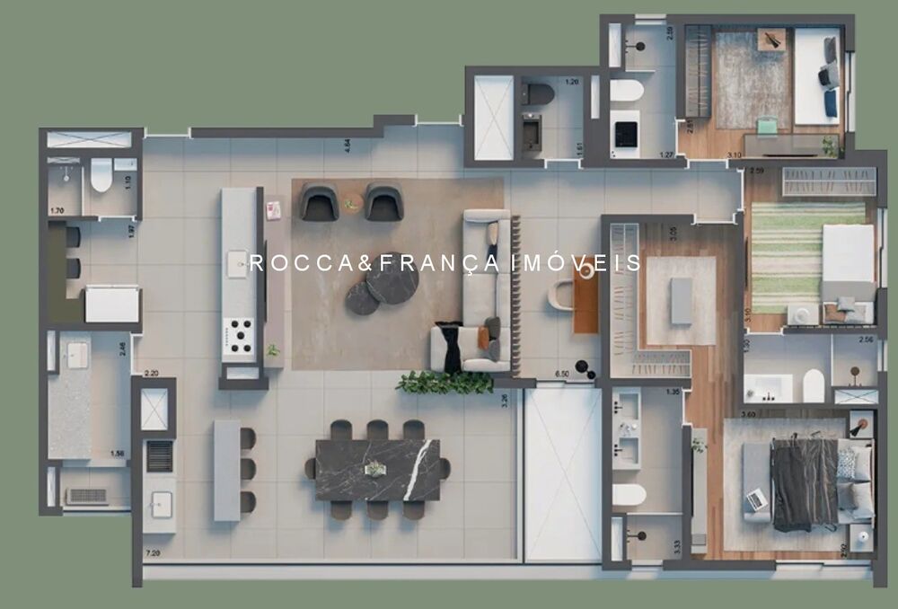 Apartamento, 3 quartos, 147 m² - Foto 8