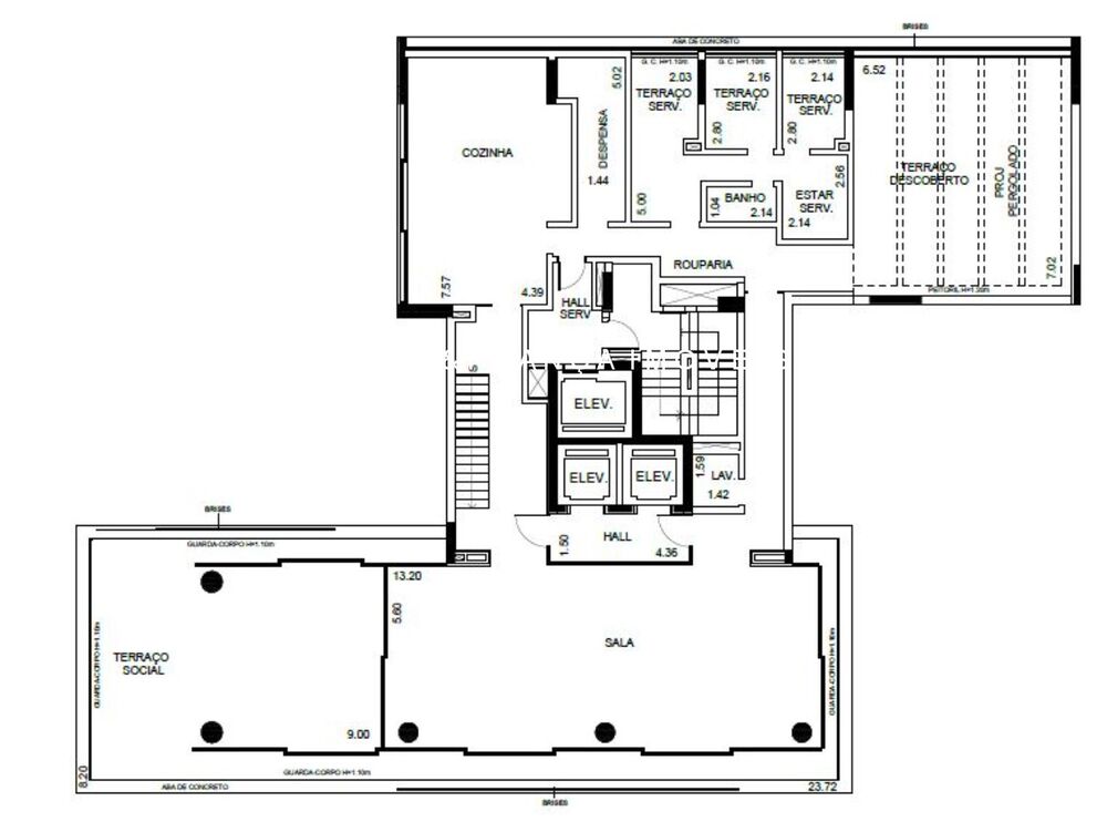 Cobertura, 5 quartos, 800 m² - Foto 1