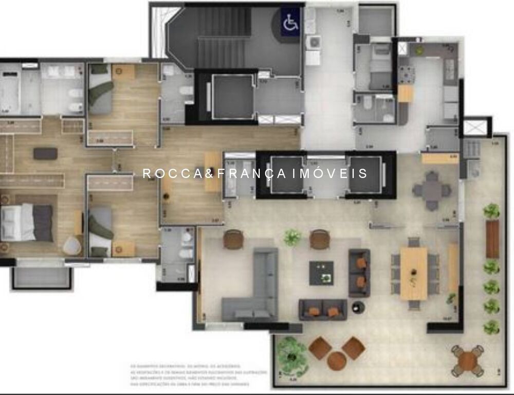 Apartamento, 3 quartos, 226 m² - Foto 1