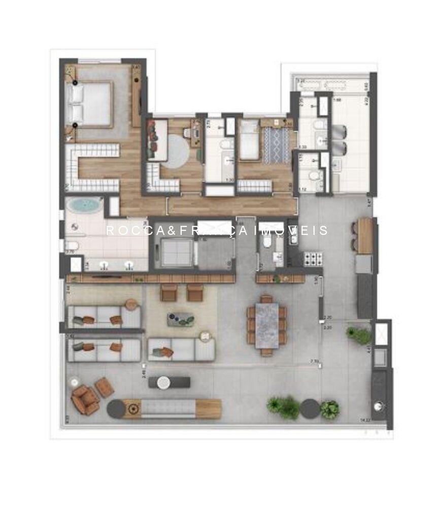 Apartamento à venda com 4 quartos, 211m² - Foto 19