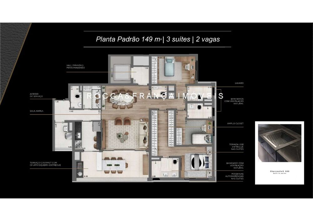 Apartamento, 3 quartos, 149 m² - Foto 13