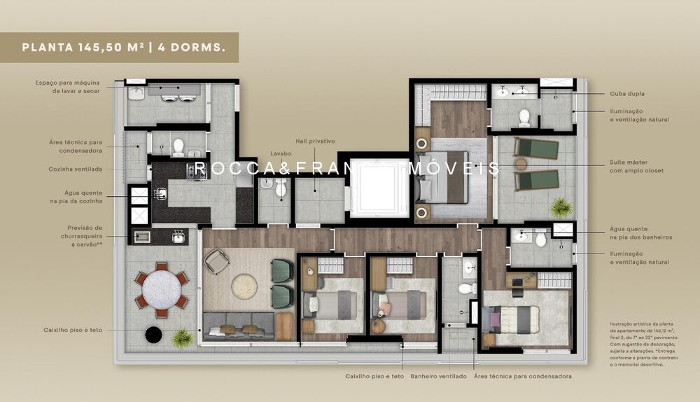 Apartamento, 4 quartos, 145 m² - Foto 17