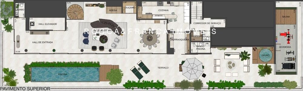 Cobertura, 4 quartos, 940 m² - Foto 1